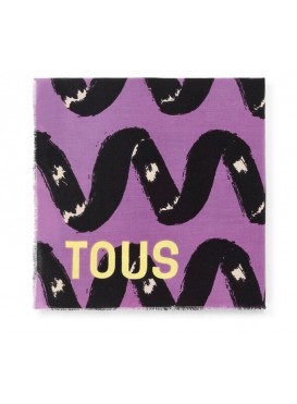 FOULARD TOUS FUSILLI LILÁS